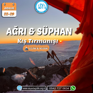 AĞRI & SÜPHAN KIŞ TIRMANIŞI