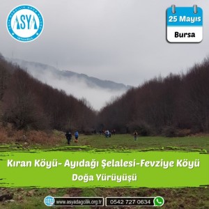 KIRAN KÖYÜ-AYIDAĞI ŞELALESİ-FEVZİYE 